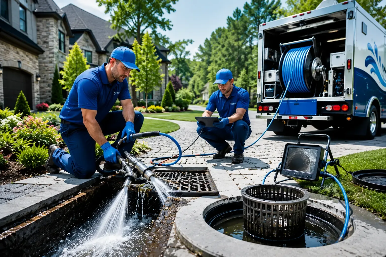 Local outdoor drain cleaning professionals in Scotia, CA