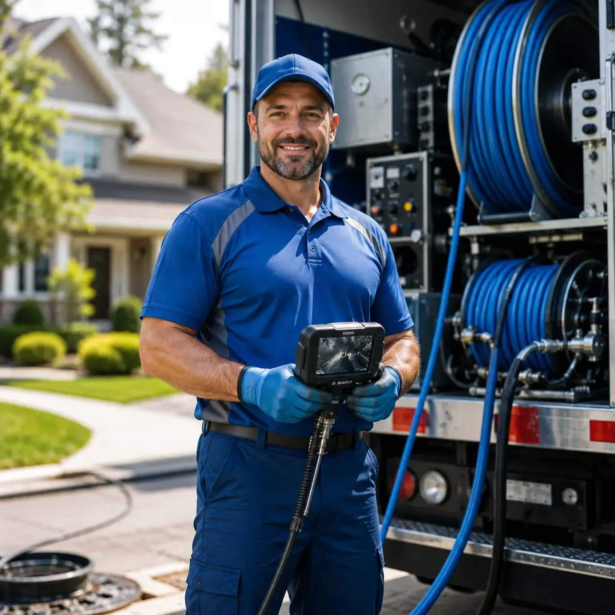 Local outdoor drain cleaning specialists in Scotia, CA